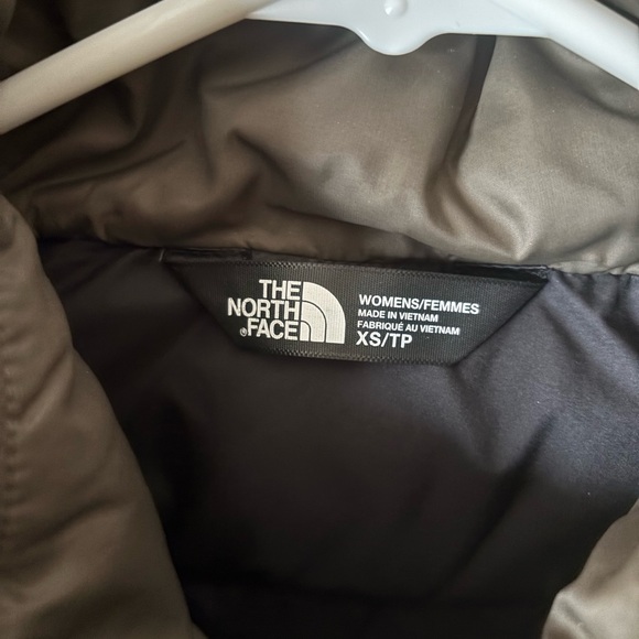 The North Face Khaki Puffer Jacket - Picture 3 of 4